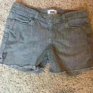 EUC PAIGE JEAN SHORTS